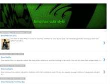 Tablet Screenshot of emo-hair-cuts-styles.blogspot.com