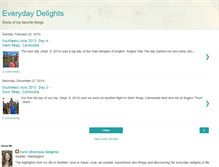 Tablet Screenshot of everyday-delights.blogspot.com