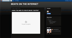 Desktop Screenshot of beatsontheinternet.blogspot.com
