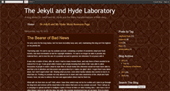 Desktop Screenshot of jekyllhydelab.blogspot.com