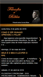 Mobile Screenshot of filosofiaebiblia-ribas.blogspot.com