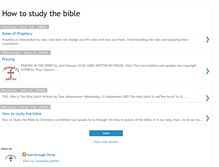 Tablet Screenshot of godthroughchristministries.blogspot.com