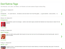 Tablet Screenshot of danisahne-tage.blogspot.com