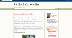 Desktop Screenshot of mjsrantics.blogspot.com