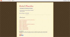 Desktop Screenshot of hotelplacebo.blogspot.com