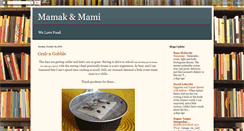 Desktop Screenshot of mamakandmami.blogspot.com