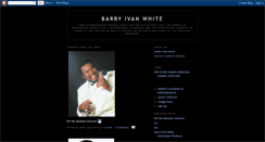 Desktop Screenshot of barryivanwhite.blogspot.com