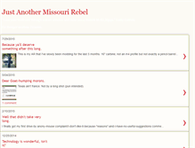 Tablet Screenshot of missouri-rebel.blogspot.com