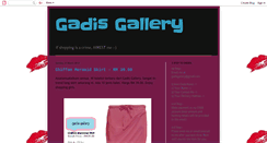 Desktop Screenshot of gadisgallery.blogspot.com