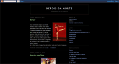 Desktop Screenshot of depoisdamorte.blogspot.com