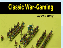 Tablet Screenshot of classicwargaming.blogspot.com