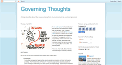 Desktop Screenshot of governingthoughts.blogspot.com