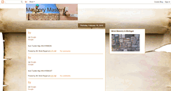Desktop Screenshot of michiganmasonrycontractor.blogspot.com