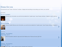 Tablet Screenshot of home4you-blog.blogspot.com