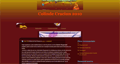 Desktop Screenshot of colindecraciun2010.blogspot.com