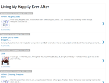 Tablet Screenshot of livingmyhappilyeverafter.blogspot.com