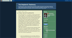 Desktop Screenshot of ldsshepherd.blogspot.com