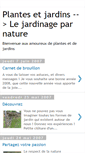 Mobile Screenshot of plantesetjardin.blogspot.com