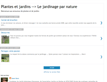 Tablet Screenshot of plantesetjardin.blogspot.com