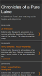 Mobile Screenshot of chroniclesofapurelaine.blogspot.com