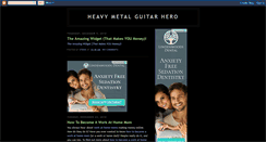 Desktop Screenshot of metalguitarhero.blogspot.com