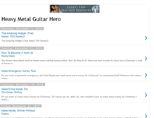 Tablet Screenshot of metalguitarhero.blogspot.com