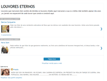 Tablet Screenshot of louvoreseternos.blogspot.com