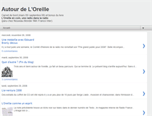 Tablet Screenshot of oreille.blogspot.com