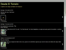 Tablet Screenshot of desdeeltorreon.blogspot.com