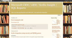 Desktop Screenshot of microsoftxrm.blogspot.com