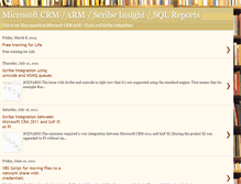 Tablet Screenshot of microsoftxrm.blogspot.com