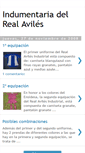 Mobile Screenshot of indumentariadelrealaviles.blogspot.com