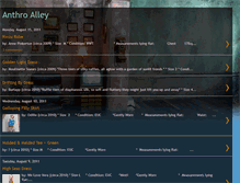 Tablet Screenshot of anthroalley.blogspot.com