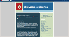 Desktop Screenshot of observaciongastronomica.blogspot.com