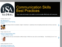 Tablet Screenshot of communication-skill-training.blogspot.com