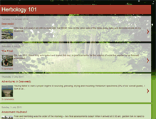 Tablet Screenshot of herbology-101.blogspot.com