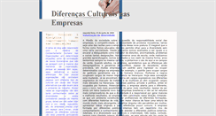 Desktop Screenshot of diferencasculturaisnasempresas.blogspot.com