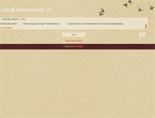 Tablet Screenshot of immaculate11.blogspot.com