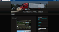 Desktop Screenshot of caminhoneironohaulin.blogspot.com