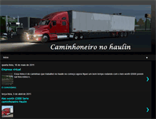 Tablet Screenshot of caminhoneironohaulin.blogspot.com