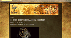 Desktop Screenshot of cinetecamunicipal.blogspot.com