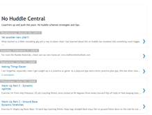 Tablet Screenshot of nohuddlecentral.blogspot.com