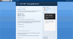Desktop Screenshot of cpp101sg.blogspot.com