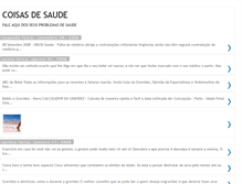 Tablet Screenshot of coisasdesaude.blogspot.com