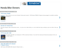 Tablet Screenshot of hondabikeowners.blogspot.com