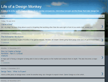 Tablet Screenshot of lifeofadesignmonkey.blogspot.com