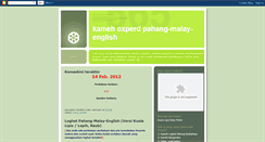 Desktop Screenshot of loghatpahang.blogspot.com