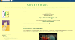 Desktop Screenshot of mapadepoesias.blogspot.com