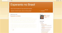 Desktop Screenshot of esperantonobrasil.blogspot.com