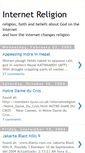 Mobile Screenshot of internetreligion.blogspot.com